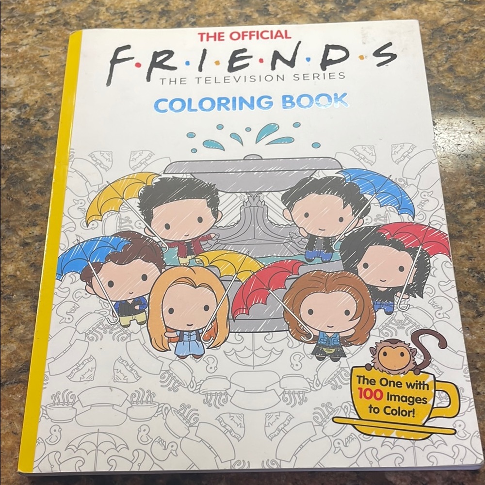Friends TV Series Coloring Book